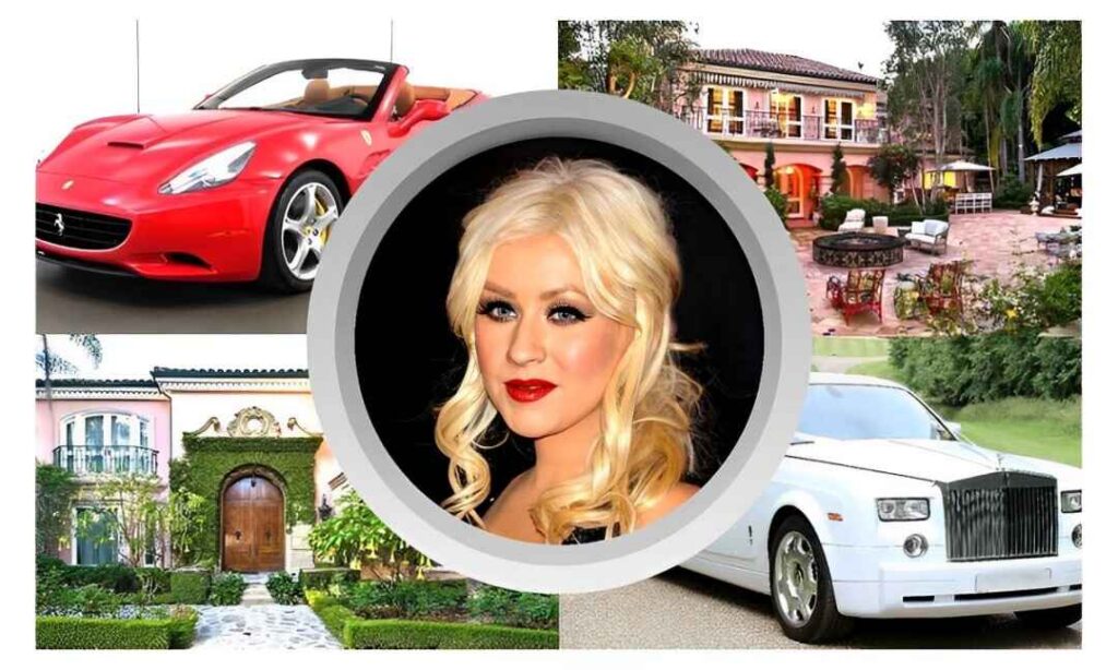 Christina Aguilera House and Cars