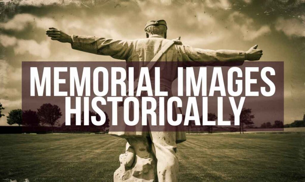 Memorial Images Historically Were Created on Paper. They Are Created Digitally Nowadays.